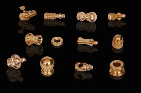 wholesale cnc brass lamp parts manufacturer|bulk light bulb parts.